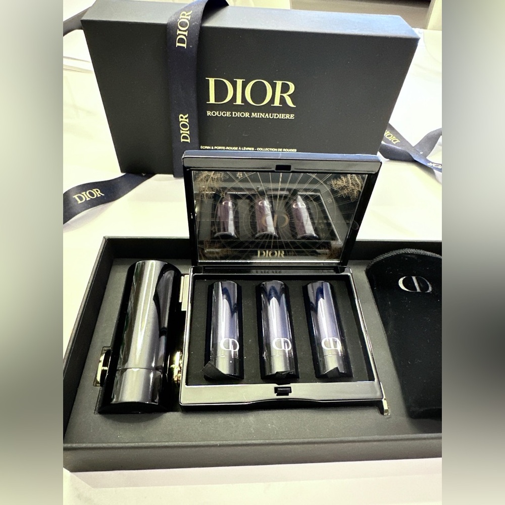 Brand New Dior Limited Edition Rouge Dior Case Minaudiere — Lipstick Collection